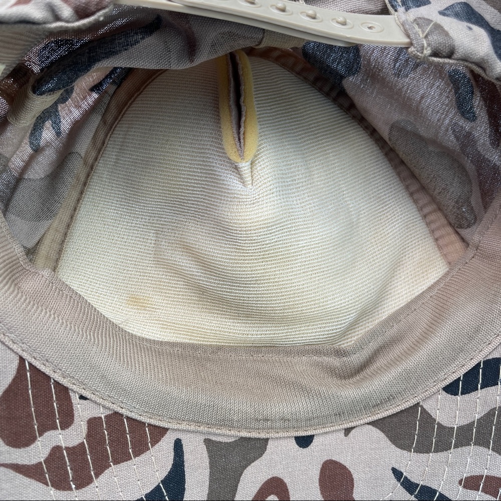 Vintage Trucker SnapBack Hat Tan Brown Camo Minnesota Pheasants Cap Worn In OS - Picture 12 of 13
